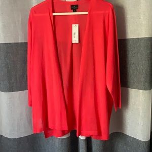 NWT sheer cardigan